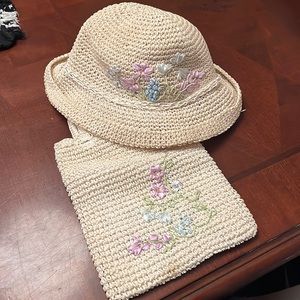 Spring hat and bag